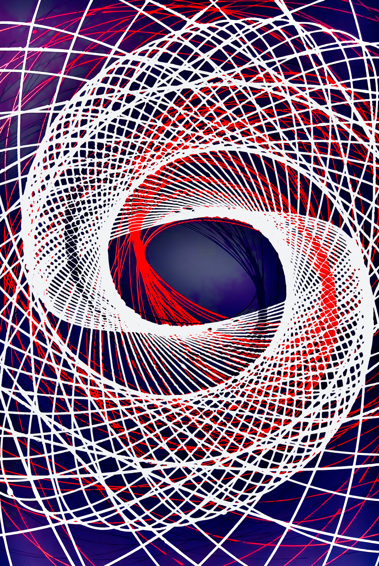 Empty Purple 50"x74"